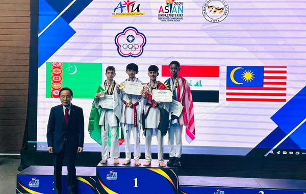 Turkmen Taekwondo Star Claims Silver at Asian Youth Championships