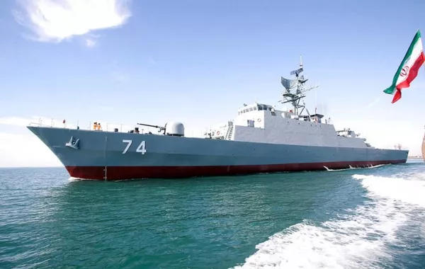 Iranian Navy Welcomes Back Sahand Destroyer