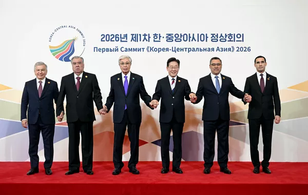 Five Central Asian Nations and South Korea Sign Seoul Declaration