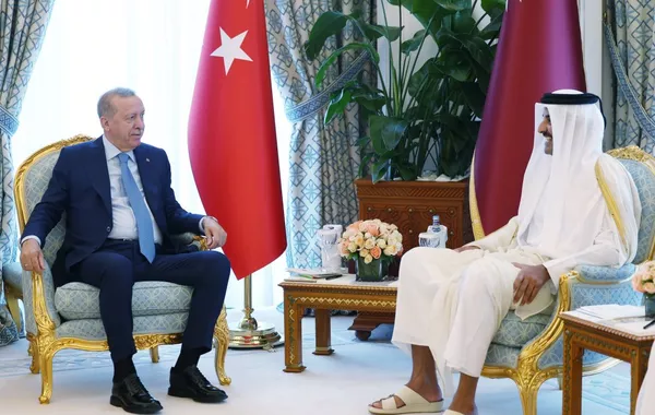 Erdoğan Praises Türkiye-Qatar Partnership for Regional Stability During Doha Visit