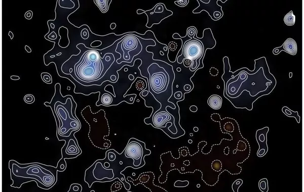 Astronomers Reveals Dark Matter's Cosmic Map