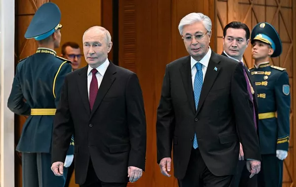 Tokayev Congratulates Russia's Putin on State Duma Election Results