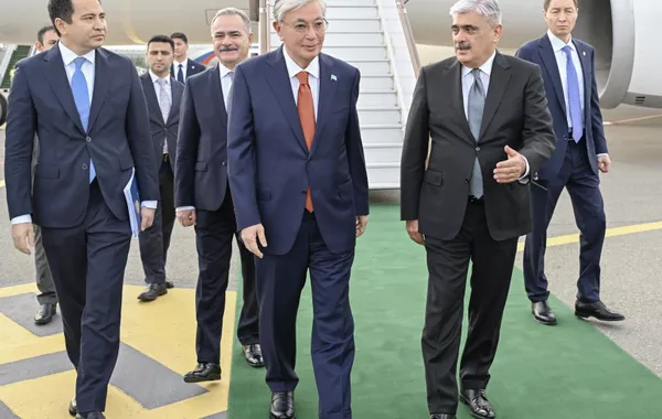 Kazakh Leader Arrives in Azerbaijan for CICA Summit
