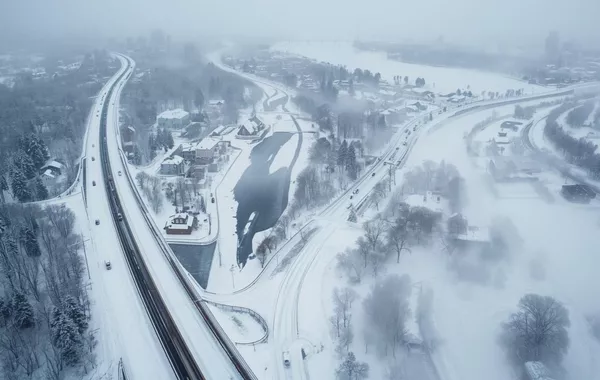 Arctic Cold and Heavy Snow Grip Kazakhstan, Far East