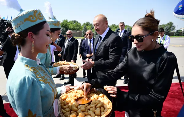 Azerbaijani Leader Arrives in Kyrgyzstan for Key SCO Events