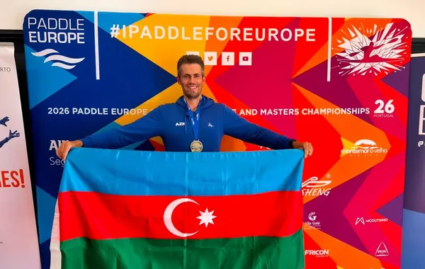 Azerbaijani Athlete Secures European Canoeing Title