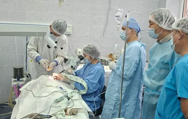 Qatari surgeons arrive in Kyrgyzstan to perform life-changing ear surgeries for children