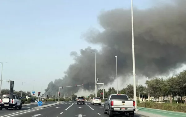 Falling Drone Fragments Injure Six in Abu Dhabi