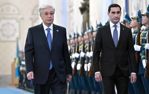 Kazakh Leader Welcomes Turkmen Counterpart in Astana for High-Level Talks
