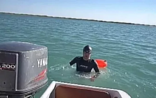 Kazakh Para-Swimmer Triumphs Over 20 km Lake Balkhash Challenge