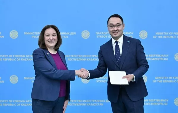 Kazakh Deputy FM Receives Credentials of New US Ambassador