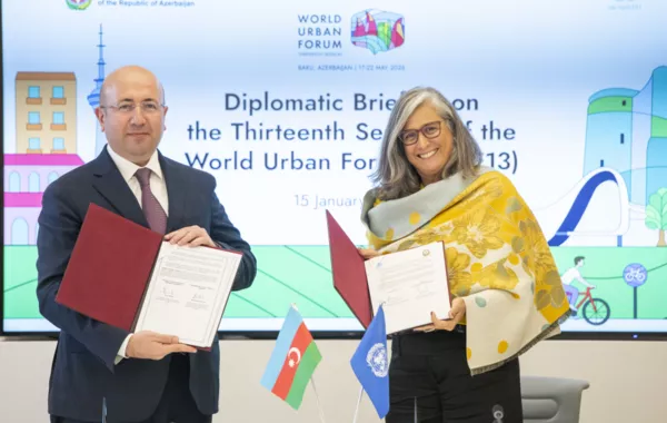 Azerbaijan, UN-Habitat Advance Preparations for WUF13