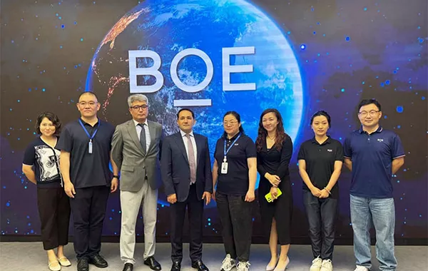 Uzbek Delegation in China Seeks Collaboration with BOE on Electronics and Displays