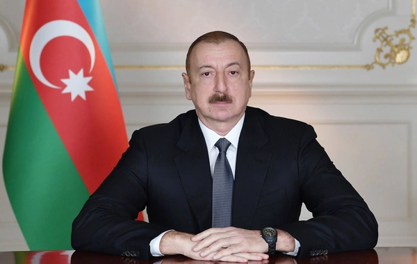 President Ilham Aliyev Made Post on Victory Day