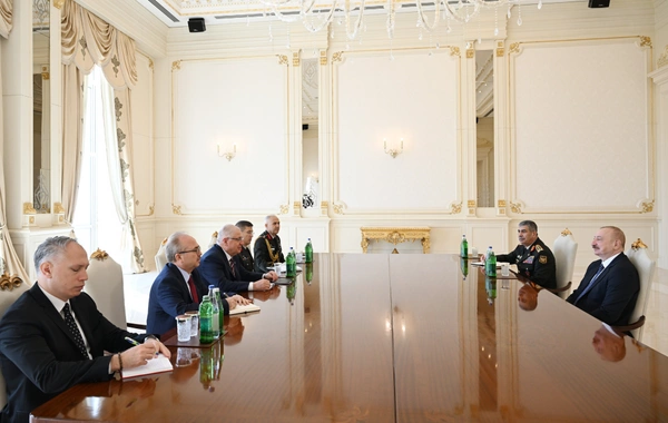 President Ilham Aliyev Receives Türkiye's Minister of National Defense