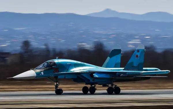 Su-34 Fighter Jet Crashes in Russia