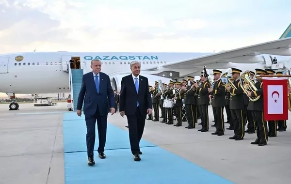 Kazakhstan's President Arrives on Official Visit to Türkiye