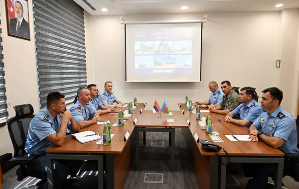 Azerbaijani and Serbian Air Forces Hold Specialist Meeting