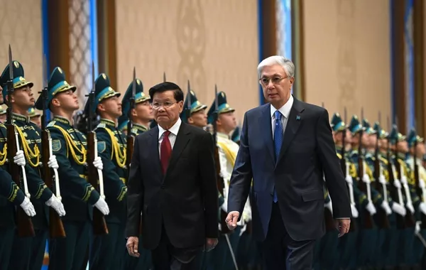 Laotian President Arrives in Kazakhstan for Official Visit