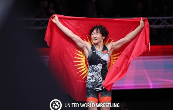 Kyrgyzstan’s Aisuluu Tynybekova Names Best Female Wrestler of 2024 in Asia