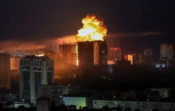 Russia Launches Missile and Drone Assault on Ukraine, Killing 9 and Injuring 96