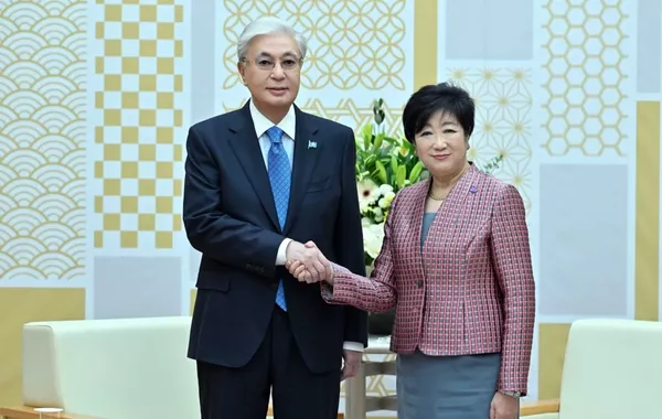 Kazakh Leader, Tokyo Governor Discuss Smart Cities and AI