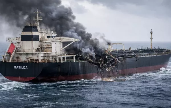 Kazakhstan's Matilda Tanker Suffers Double Drone Strike