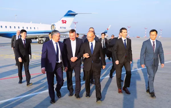 ADB President Arrives in Kyrgyzstan for Key Regional Conference