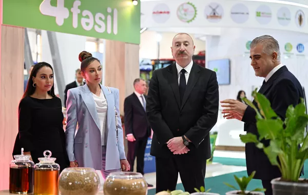 President Ilham Aliyev Visits 19th Caspian Agro Week and 31st InterFood Azerbaijan