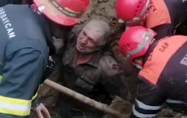 Fatal Excavation Accident in Azerbaijan Leaves One Dead - VIDEO