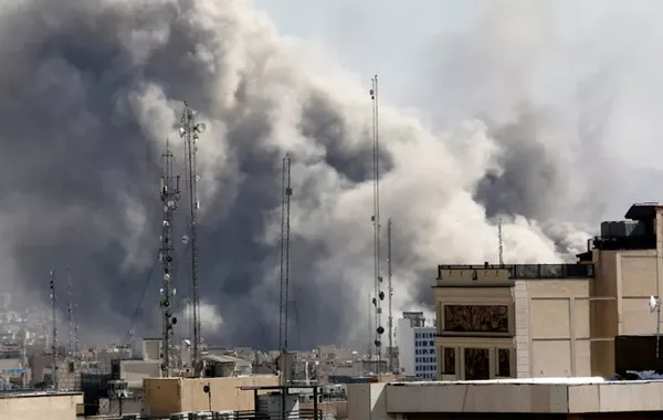 BREAKING: Massive Explosion Rocks Tehran as Iran-Israel Tensions Soar