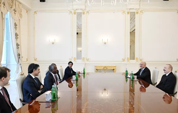 President Ilham Aliyev Hosts Meeting with Global Infrastructure Partners CEO