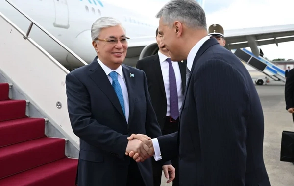 Kazakh President Arrives in Budapest