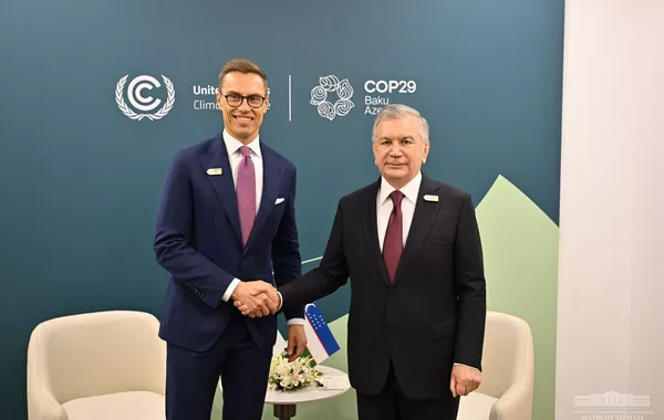 Finnish President Expected to Visit Uzbekistan
