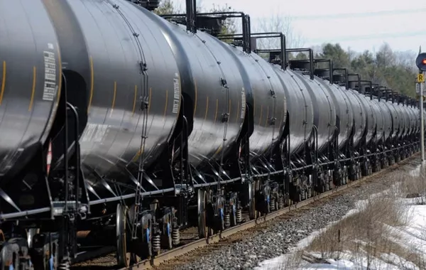 Azerbaijani Gasoline Train Crosses Armenian-Georgian Border