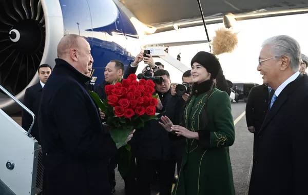 Azerbaijani President Begins Official State Visit to Kazakhstan