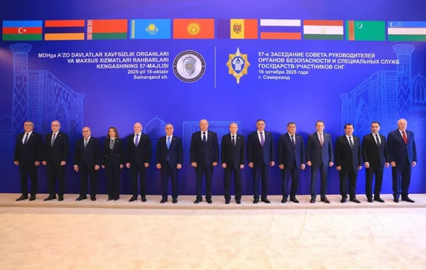 CIS Security Chiefs Convene in Uzbekistan's Samarkand to Tackle Cross-Border Threats