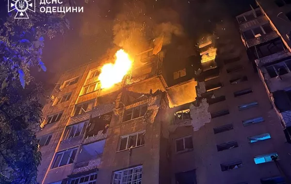 Five Injured in Russia’s Air Attack on Ukraine’s Odesa