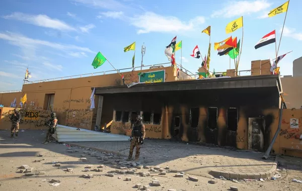 Explosions Erupt Near US Embassy in Baghdad — VIDEO