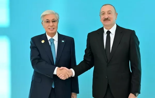 Azerbaijani Leader Welcomes Kazakh Counterpart in Gabala Ahead of Turkic States Summit