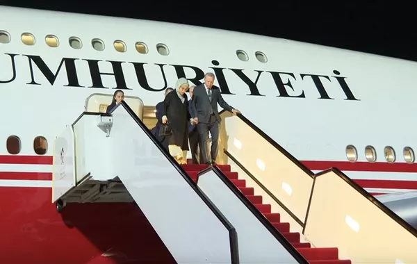 Türkiye's Erdogan Arrives in Qatar for Official Visit