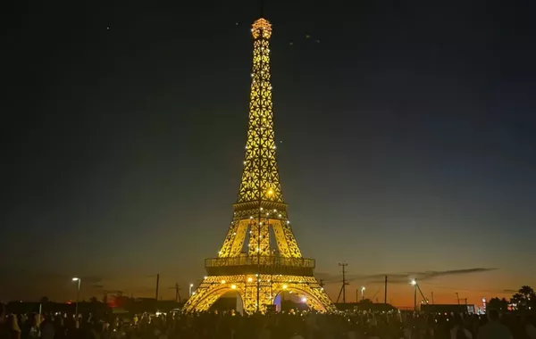 Kazakhstan Gets Its Own Eiffel Tower - VIDEO