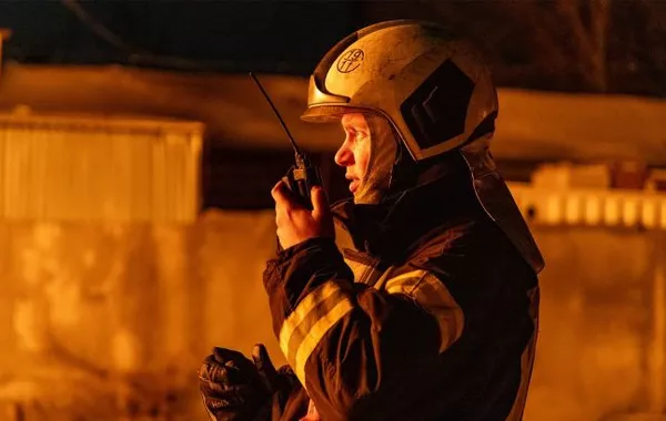 Russia's Drone Attack on Ukraine's Dnipro Leaves Homes Burning