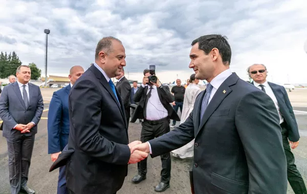 Turkmen President Begins Official Visit to Georgia With High-Level Talks