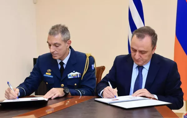 Armenia and Greece Sign Defense Cooperation Program for 2026