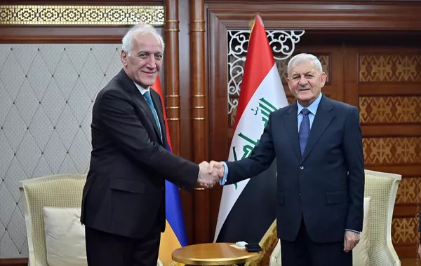 Armenian, Iraqi Presidents Discuss Cooperation, Security