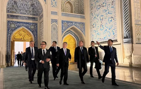 FMs of Central Asian Countries, Azerbaijan Visit Center of Islamic Civilization in Tashkent