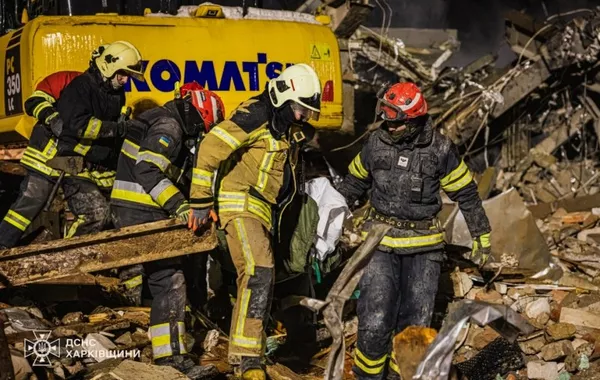 Russian Missile Strike in Ukraine's Kharkiv Leaves Two Dead