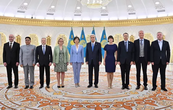 Kazakhstan Hosts Credential Ceremony For Eight Ambassadors And UN Rep