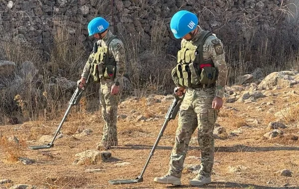 Kazakh Sappers Destroy Over 1,000 Munitions in Golan